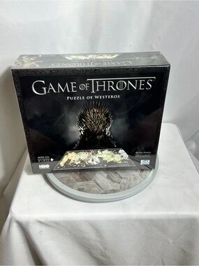 Game of Thrones Puzzle of Westeros Jigsaw Puzzle - Black